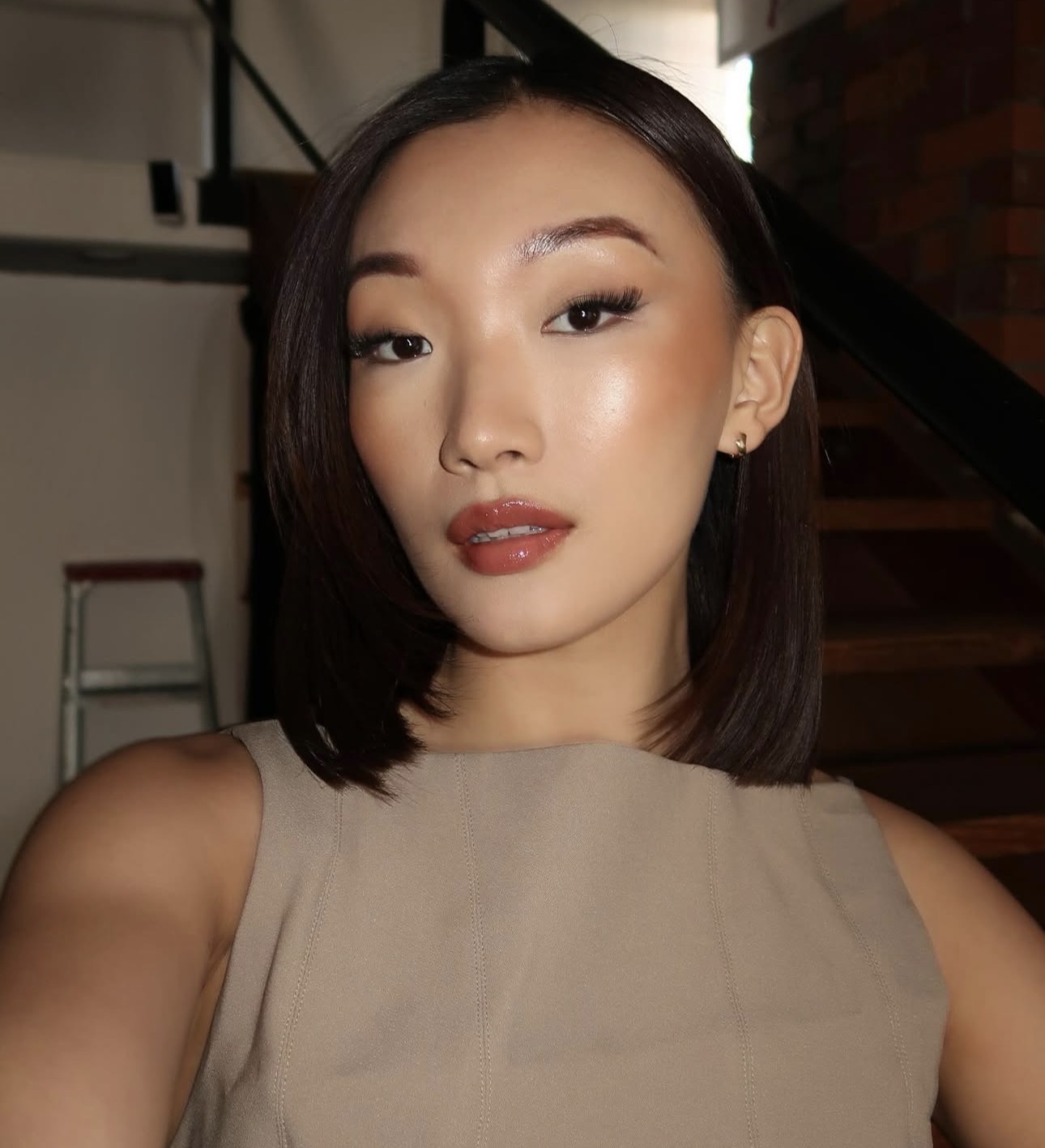 Elegant makeup look